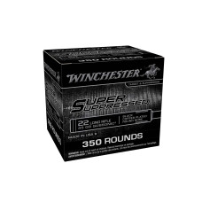 Winchester Super Suppressed .22LR 45gr Ammunition - 350 Rounds