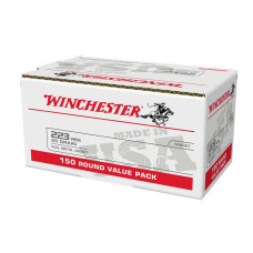 Winchester USA .223 REM 55gr FMJ - 150 Rounds