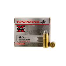 Winchester Super-X 45 Long Colt 255Gr Lead Round Nose - 20 Rounds