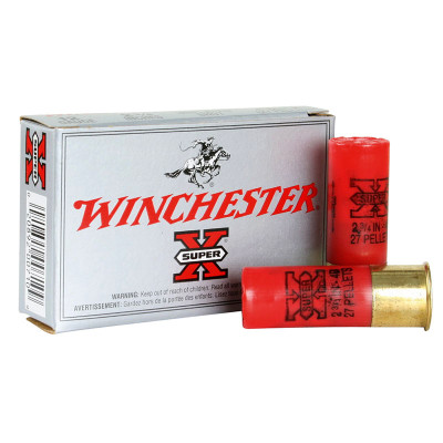 Winchester Super-X 20ga 2.75" 20 Pellets BuckShot Shotshell Ammunition - 5 Rounds
