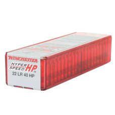 Winchester XHV22LR Super-X 22LR 40gr Hollow Point - 100 Rounds