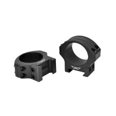 Warne Hyperlite MagnaFusion Alloy Ring Set 30mm Black - Low