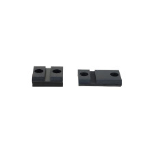 Warne Maxima Kimber M8400 Black Matte Steel Base - 2 Piece