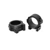 Warne Vapor Horizontal Ring Set 1in Black - Medium Warne Vapor Horizontal Ring Set 1in Black - Medium