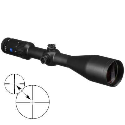 Zeiss Conquest V4 3-12x56 Z-Plex Reticle (#20) - Matte Black