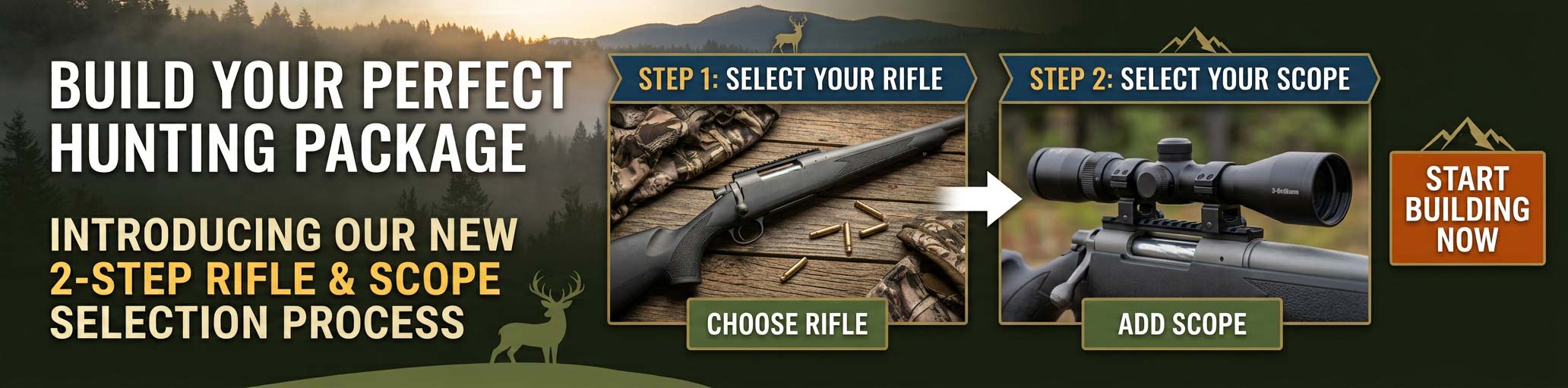 Rifle Package Builder - in-stock rifle and scope packages at Native Outdoors