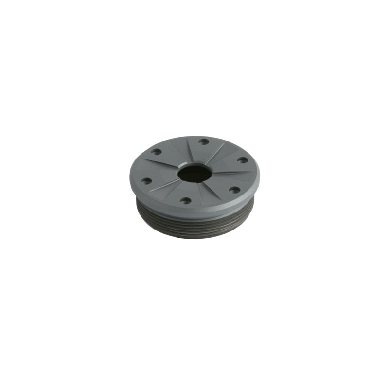 SilencerCo Bravo Front Cap - 9mm Stainless Steel Grey-img-0