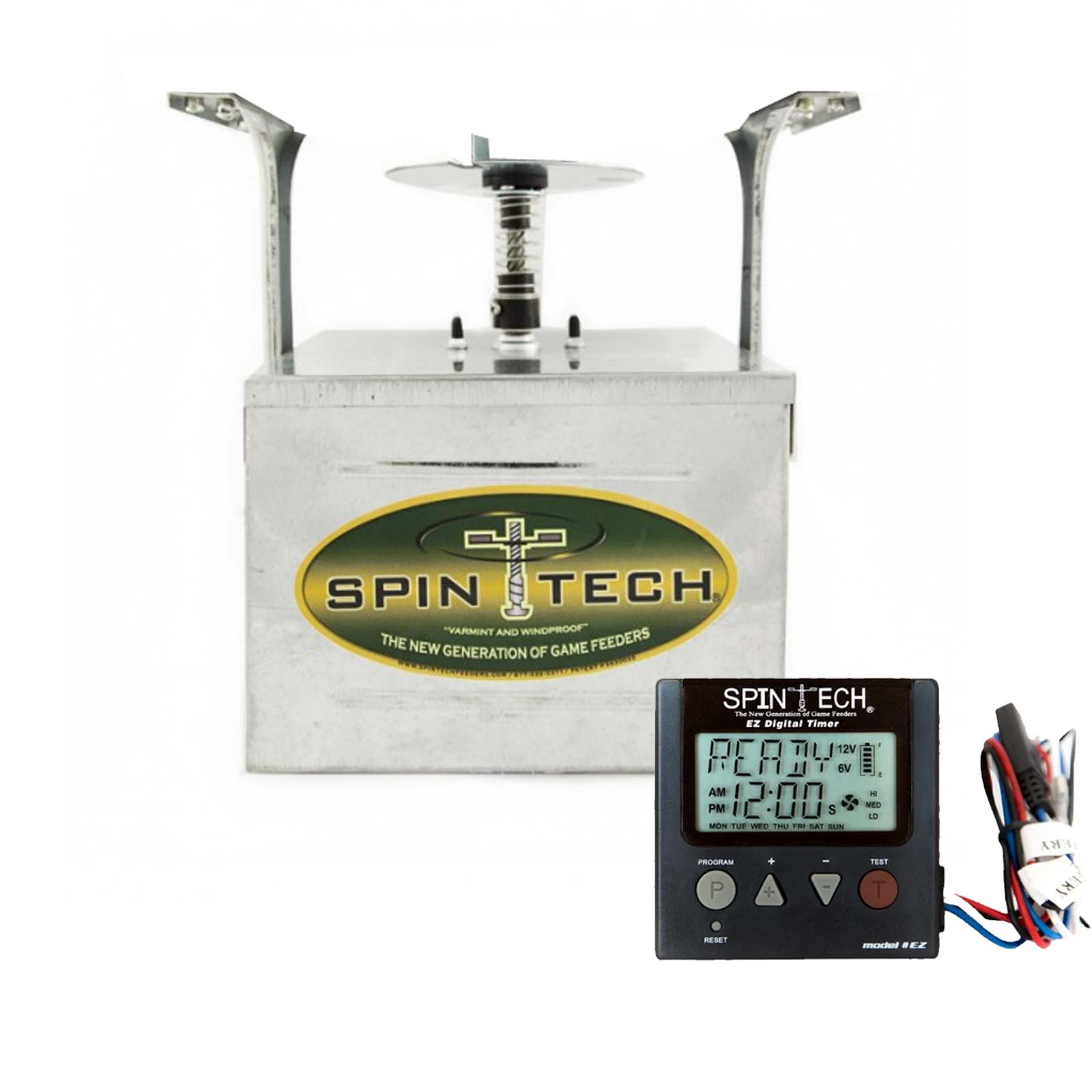 SpinTech 12v Digital Deer Feeder Kit-img-0